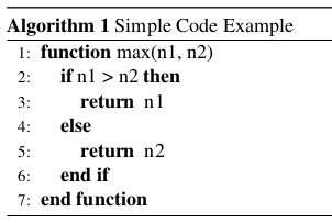LaTeX - Rendered Example